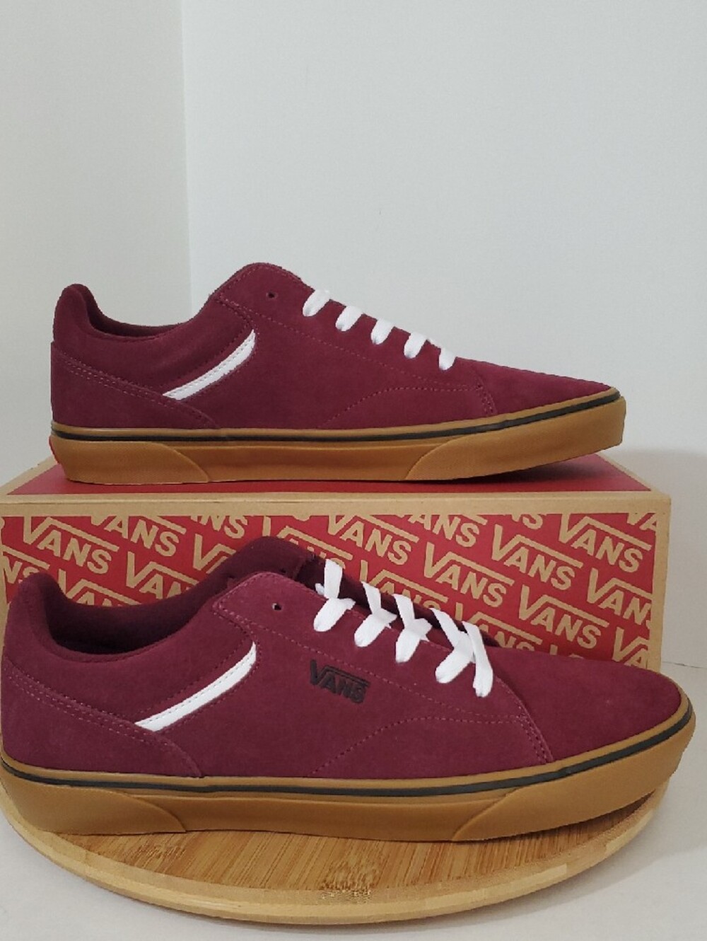 Vans Men's Seldan Suede Sneakers in Port Royale Size 10.5 NIB